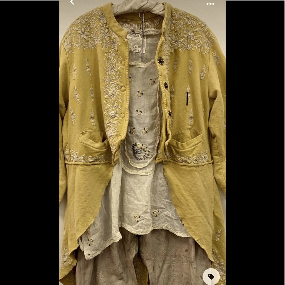 Magnolia Pearl Embroidered Emmett Jacket